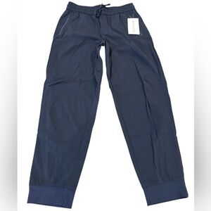 Athleta Trekkie North Joggers, NWT, Size-M, Color-Navy Blue